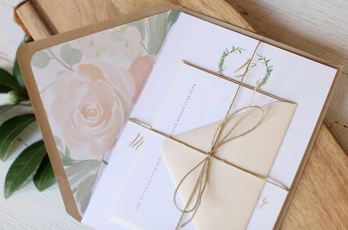 Wedding Invitations | Order Online | Stationary Blog | Paper Daisies