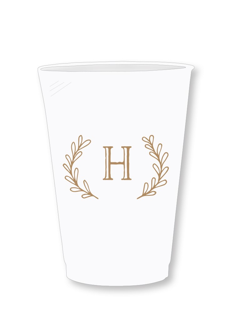 Sage Frosted Cups | Paper Daisies Stationery