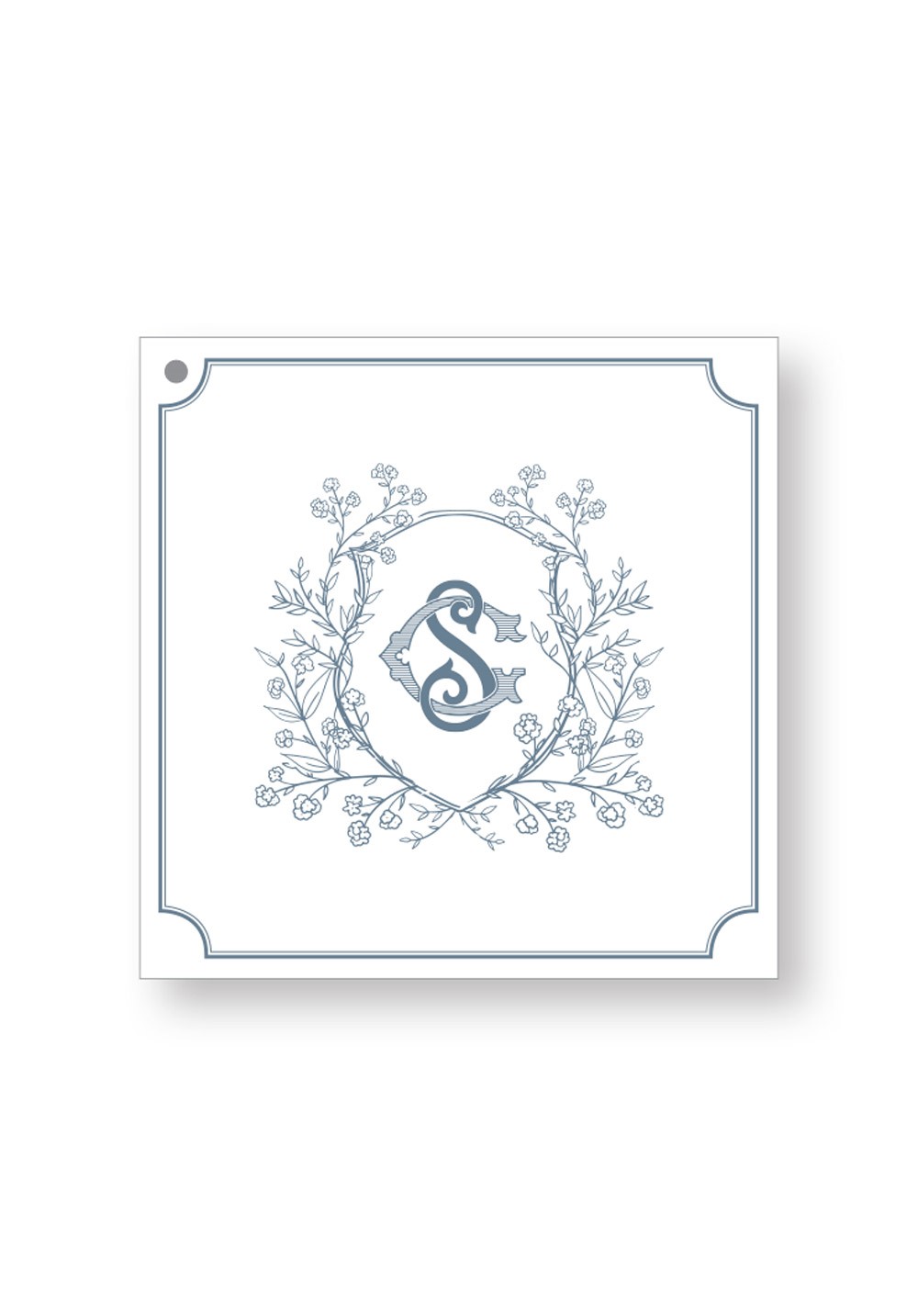 Boxwood Welcome Box Tag | Paper Daisies Stationery