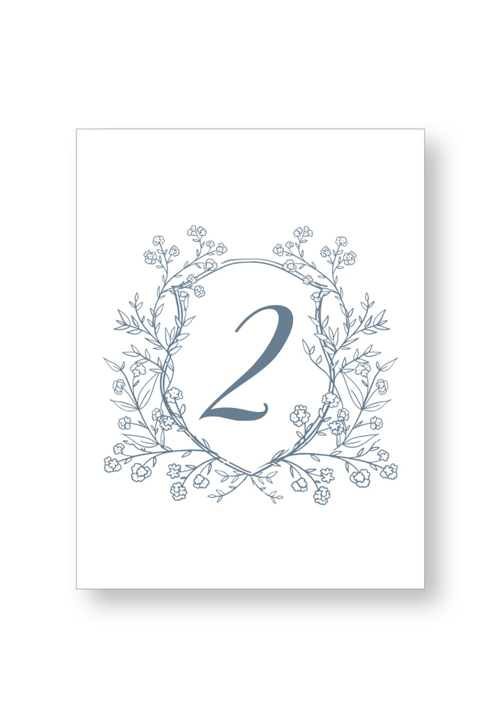 Boxwood Table Numbers | Paper Daisies Stationery