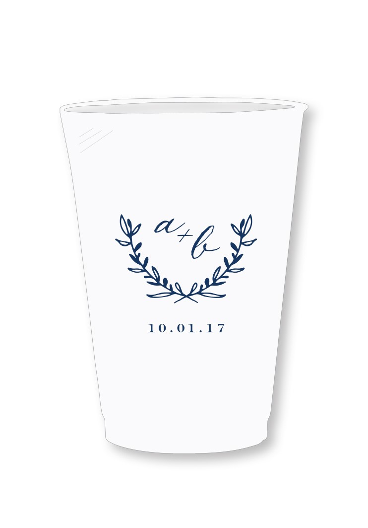 Marsala Frosted Cups | Paper Daisies Stationery