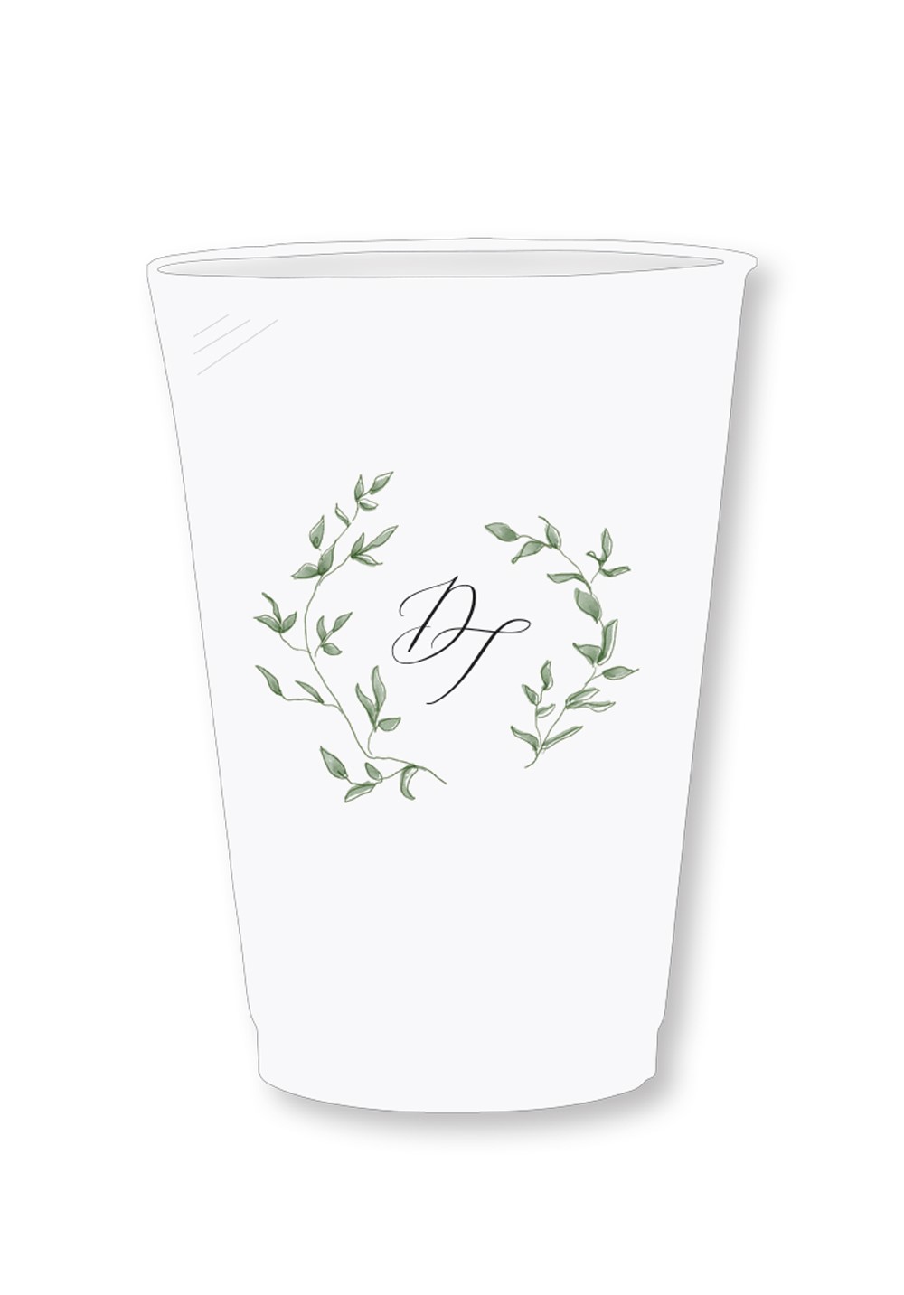 Eucalyptus Frosted Cups | Paper Daisies Stationery