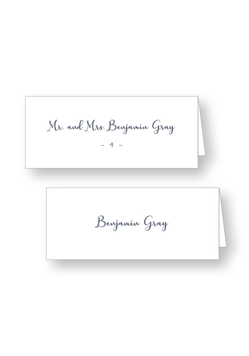 Blue Bell Escort Cards | Paper Daisies Stationery