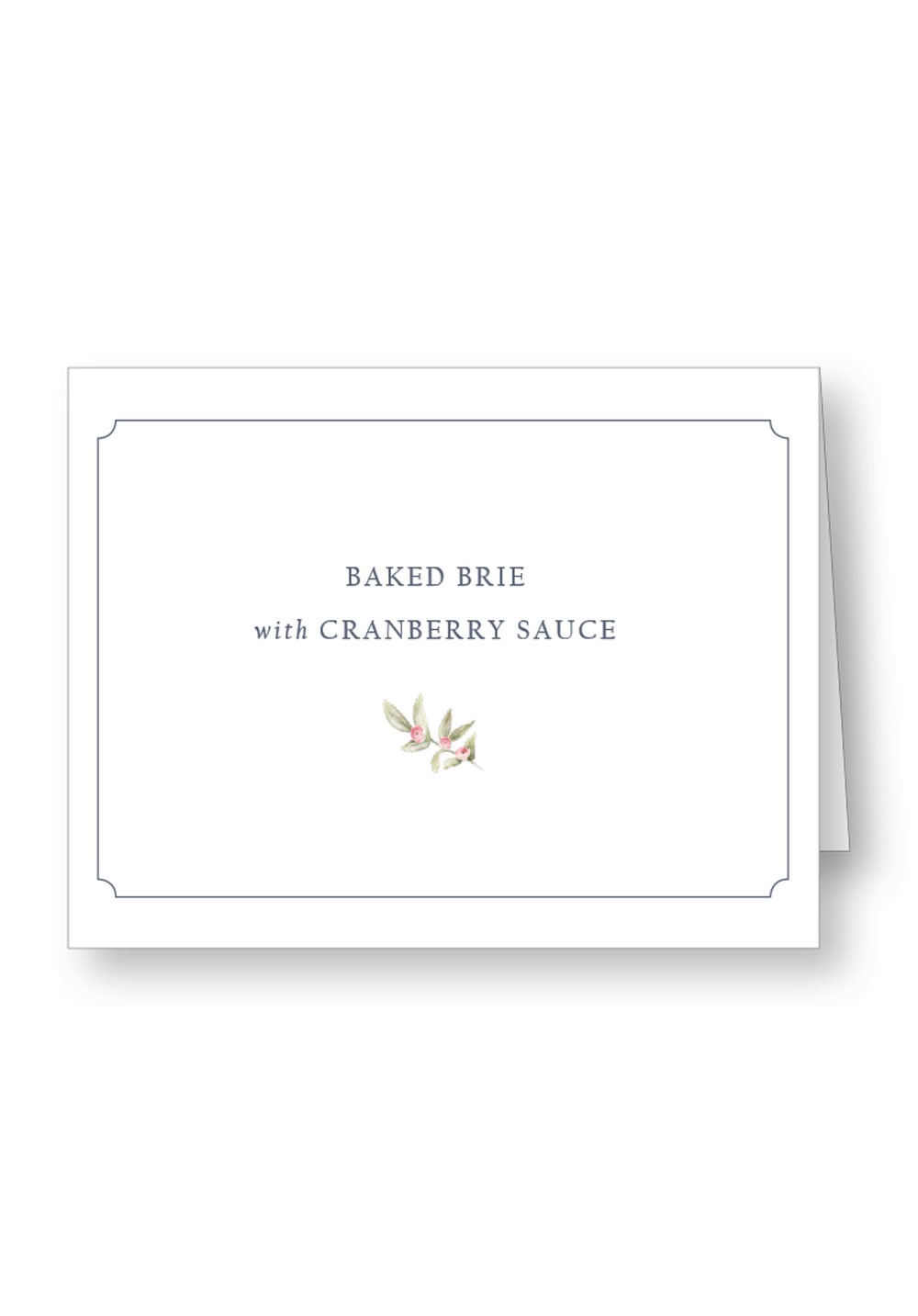 Blue Bell Food Station & Appetizer Signage | Paper Daisies Stationery