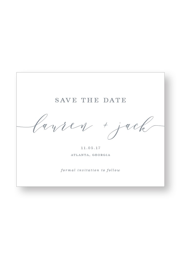 Dendrobium Save the Date | Paper Daisies Stationery