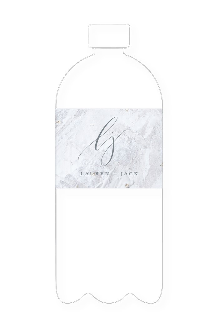 Dendrobium Water Bottle Label | Paper Daisies Stationery