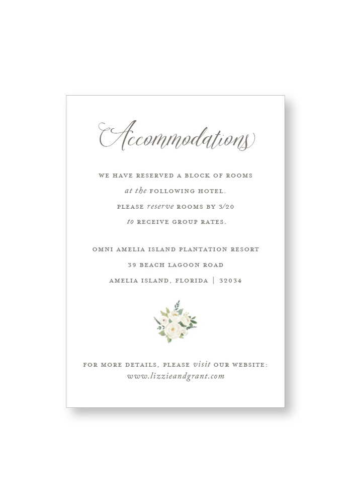 Cottonwood Enclosure Card | Paper Daisies Stationery