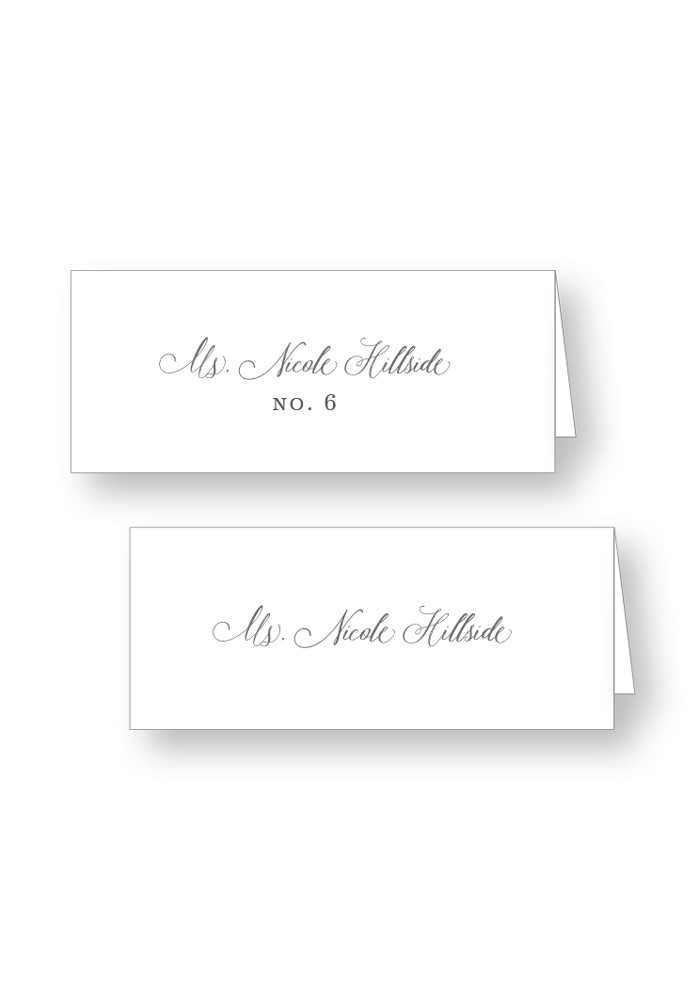 Cottonwood Escort Cards | Paper Daisies Stationery