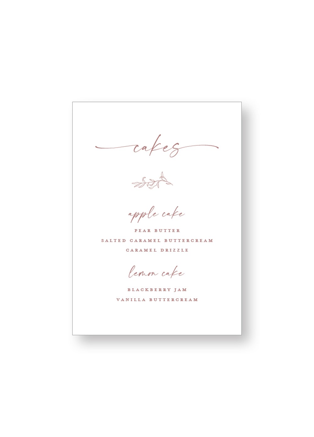 Ivy Food Station & Appetizer Signage | Paper Daisies Stationery