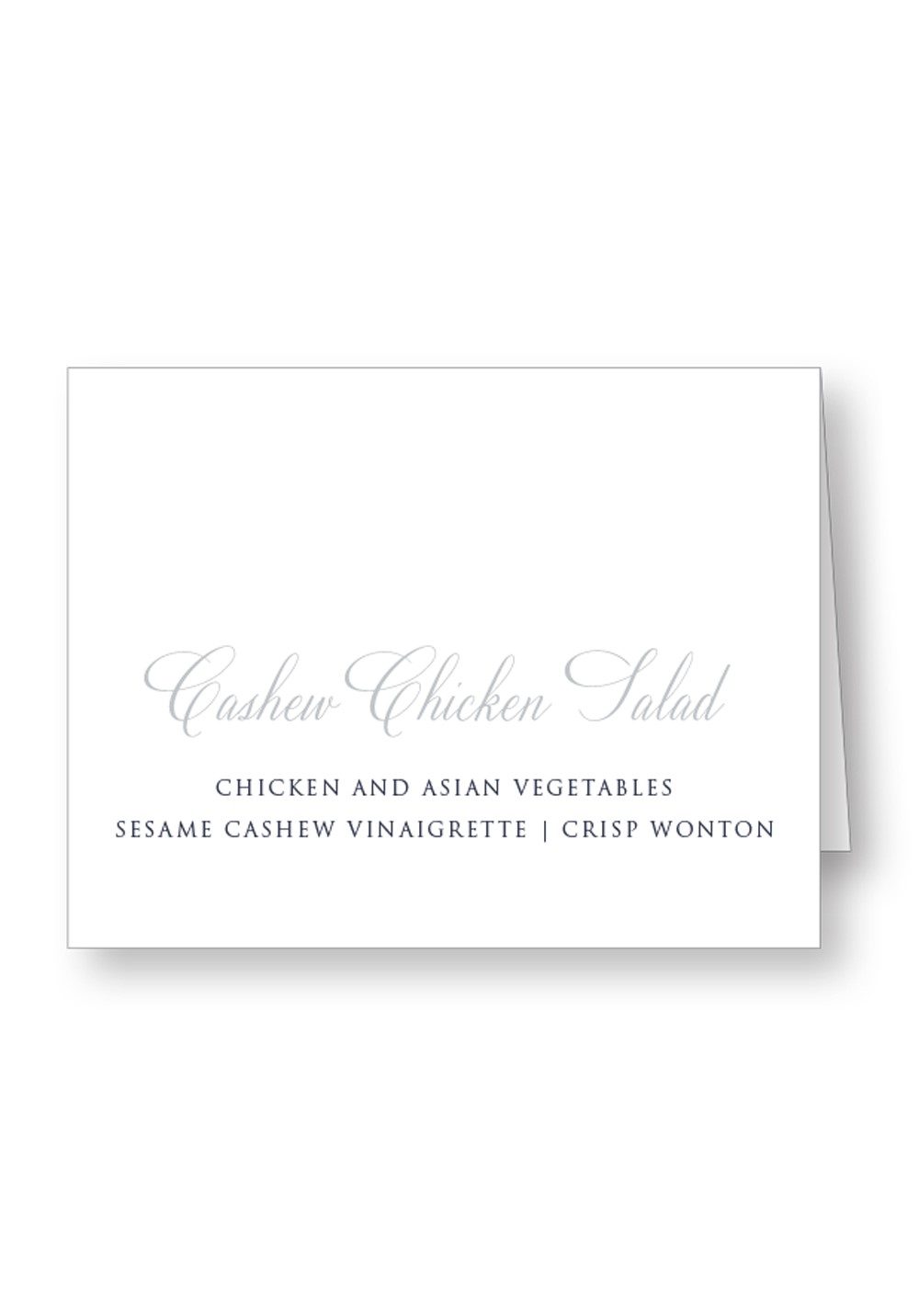 Azalea | Classic Food Station & Appetizer Signage | Paper Daisies Stationery