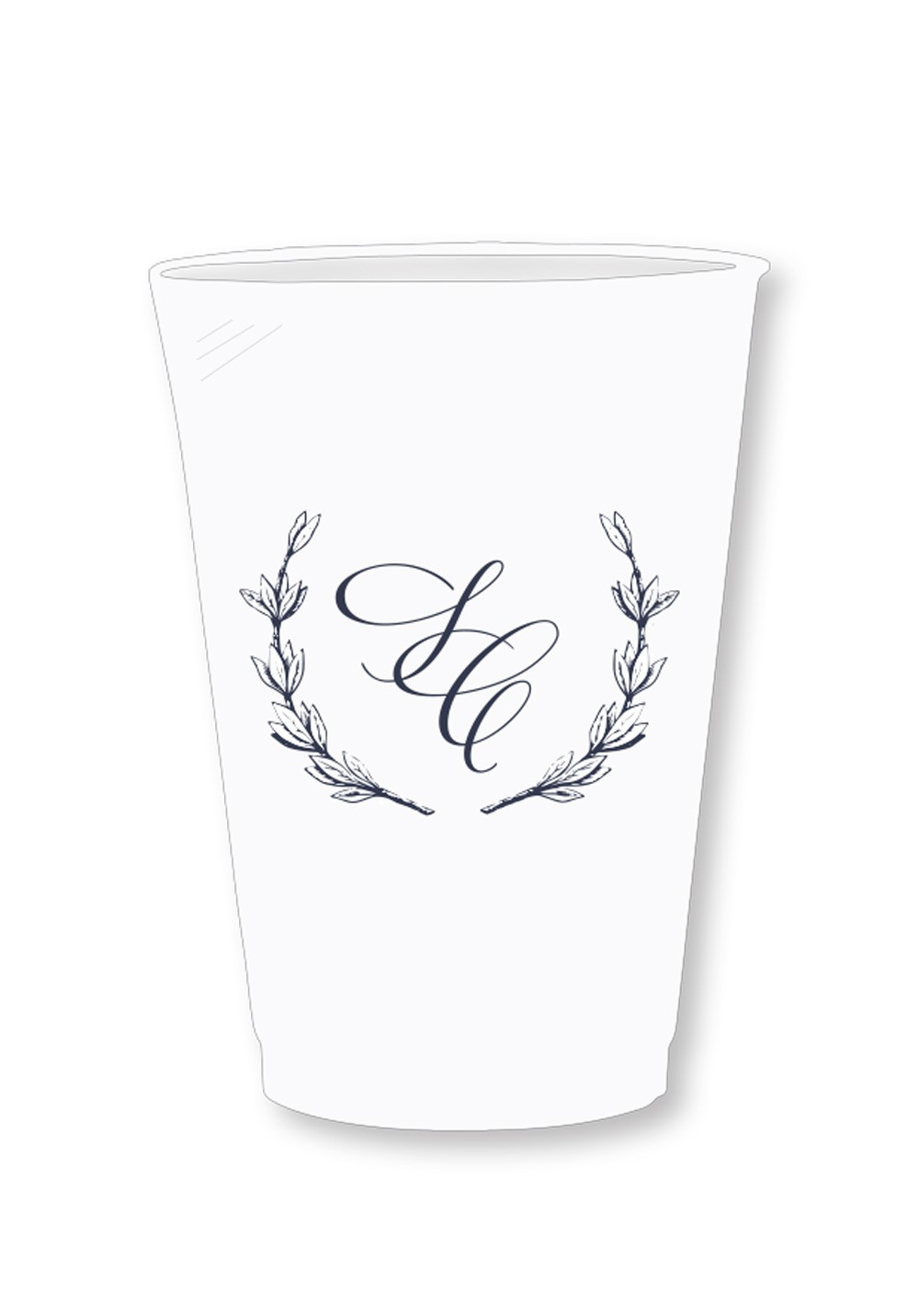 Azalea | Classic Frosted Printed Cups | Paper Daisies Stationery