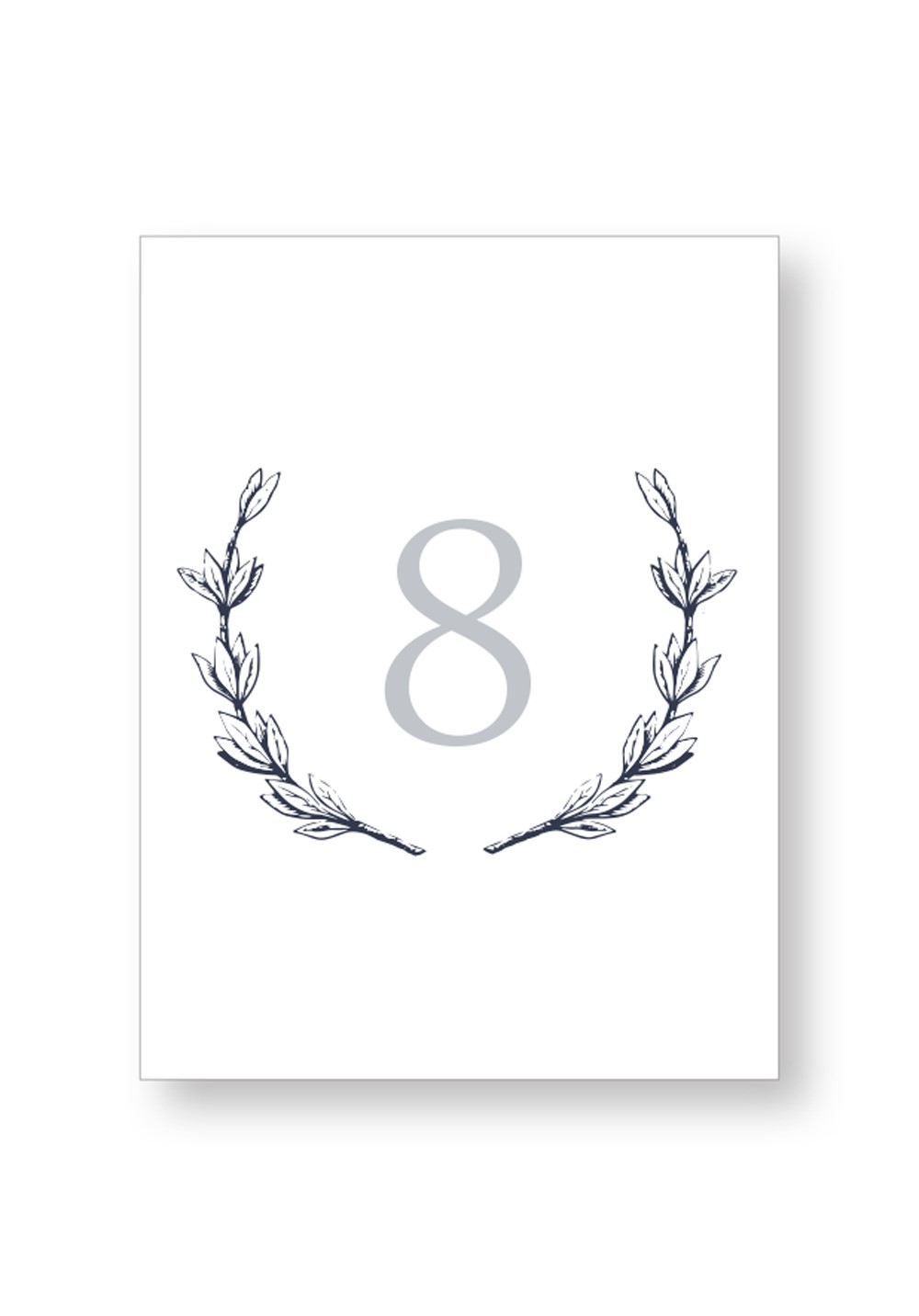 Azalea | Classic Wedding Table Numbers | Paper Daisies Stationery