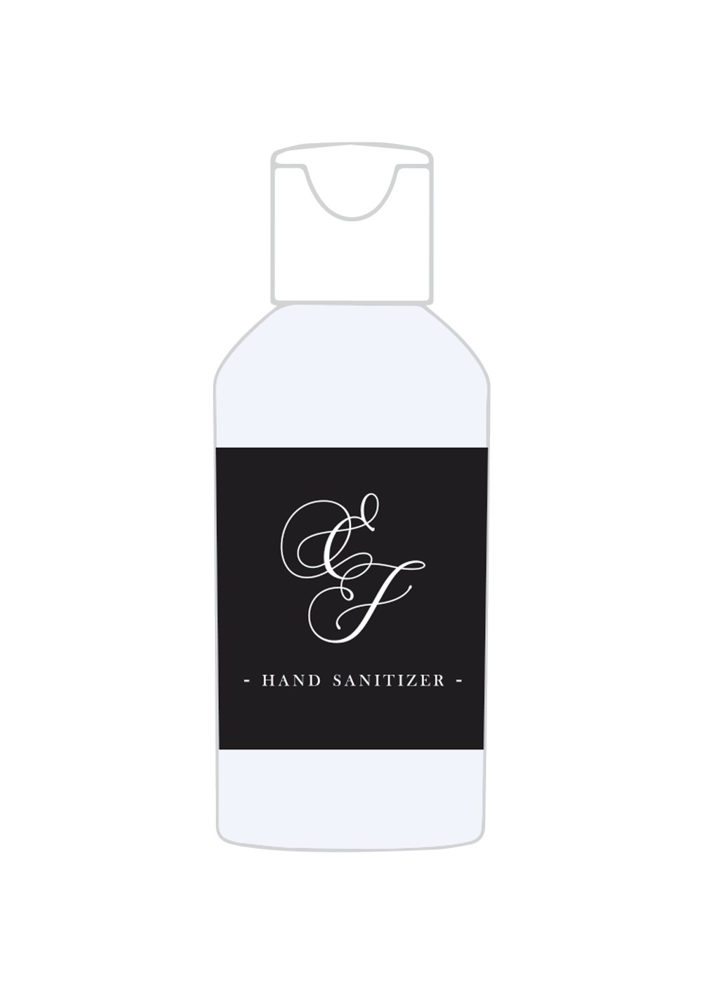Jasmin Hand Sanitizer Mini Bottles | Paper Daisies Stationery