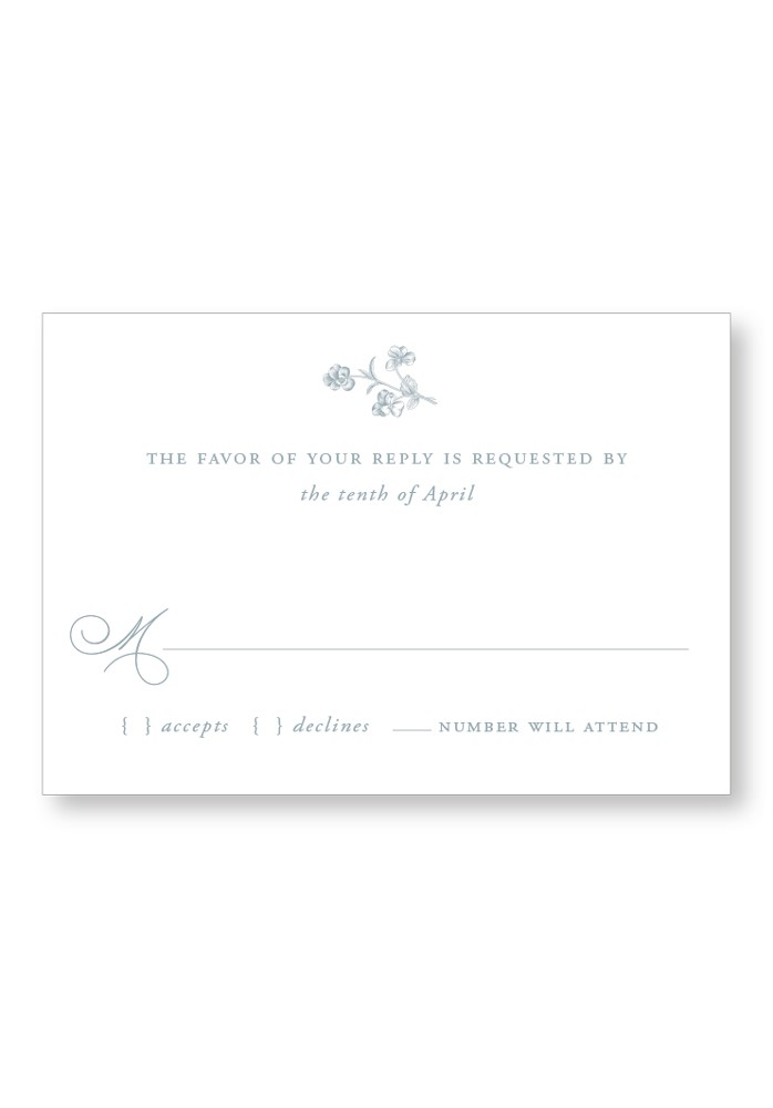 Blossom RSVP Card | Paper Daisies Stationery