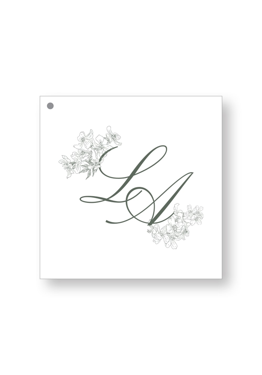 Rosemary Welcome Box Tag | Paper Daisies Stationery