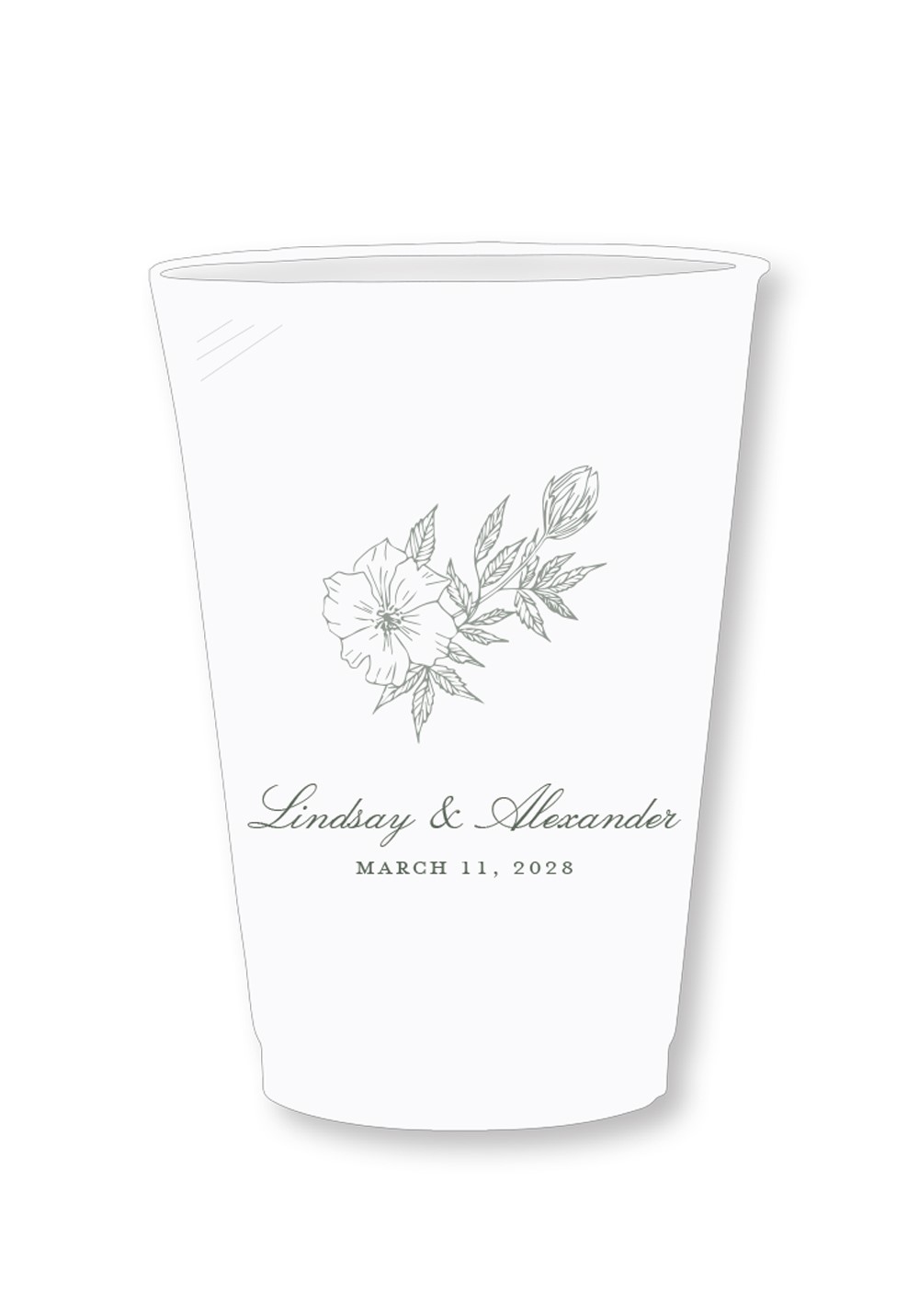 Rosemary Frosted Cups | Paper Daisies Stationery