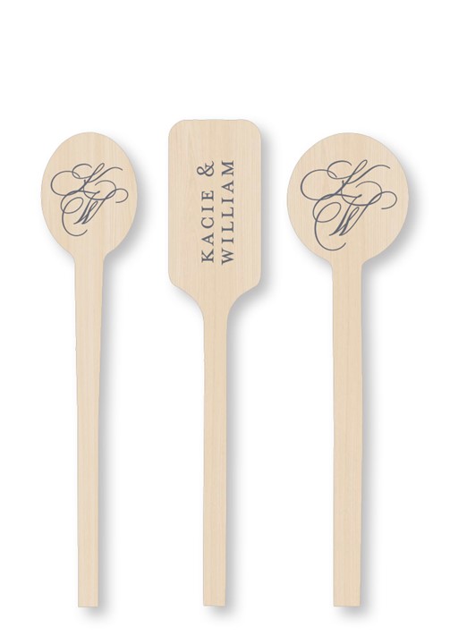 Peony Cocktail Stirrers