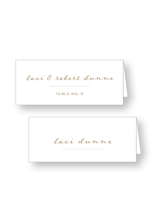 Sage Escort & Place Cards