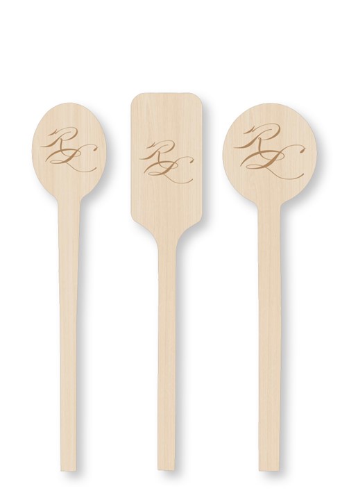 Rose Cocktail Stirrers