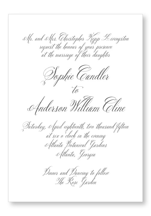 Lavender Invitation