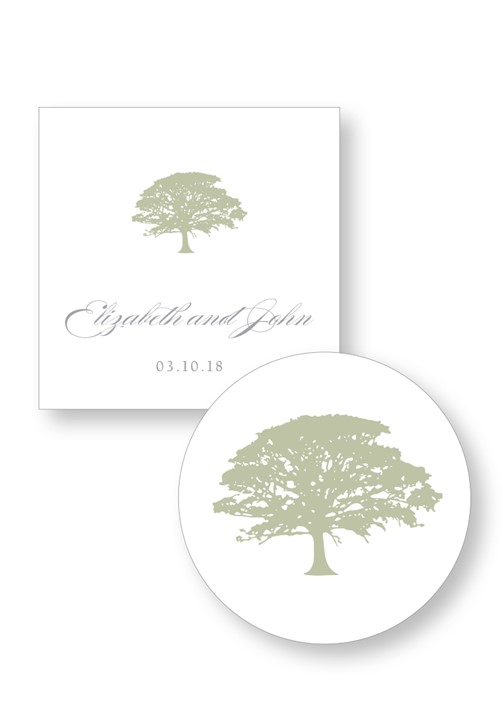 Spanish Moss Welcome Box Sticker