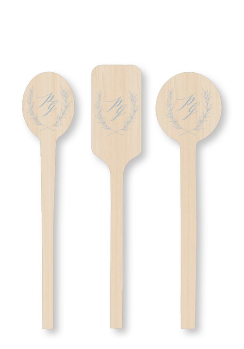 Periwinkle Cocktail Stirrers