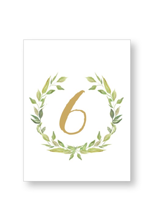 Laurel Table Numbers