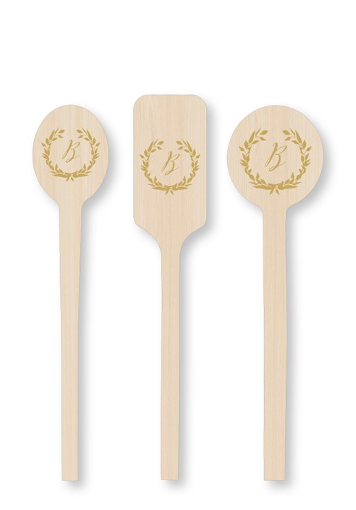 Laurel Cocktail Stirrers