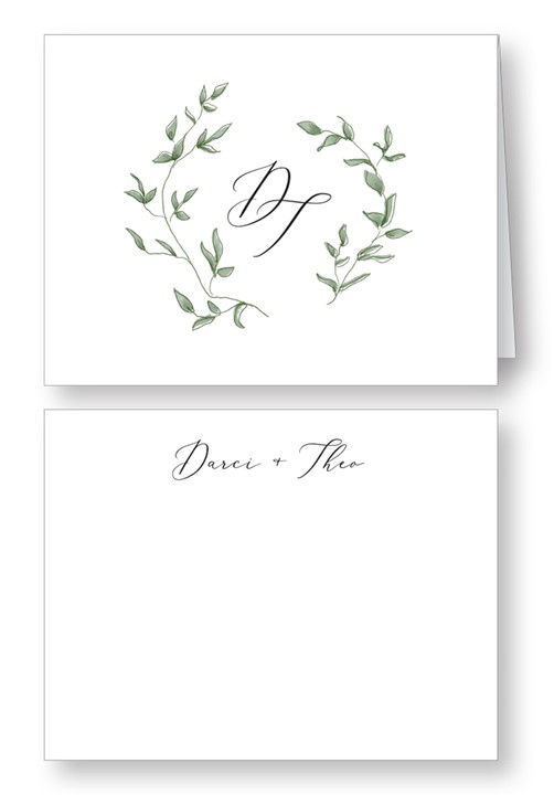 Eucalyptus Thank You Card