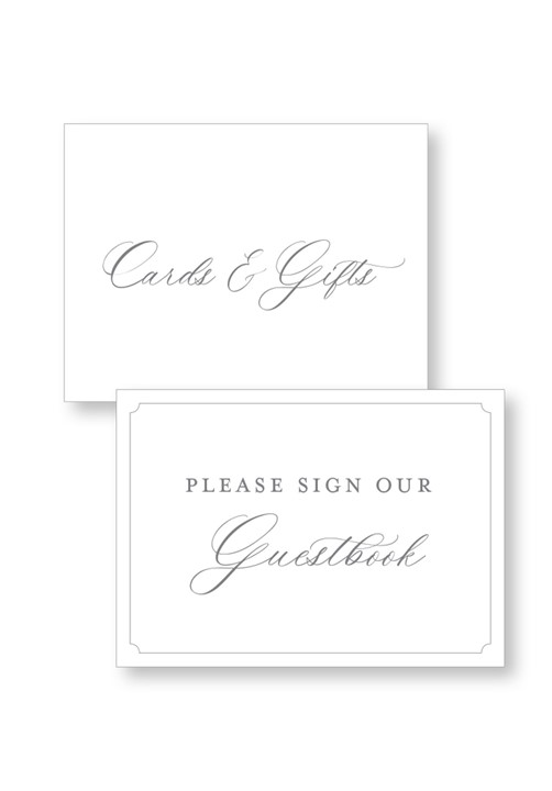 Camellia Ceremony & Reception Small Signage