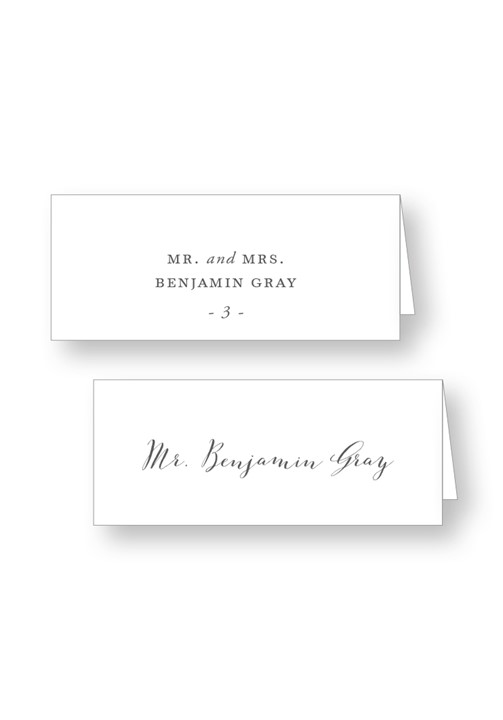 Blue Bell Place Cards