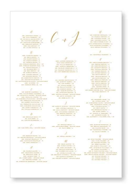 Palm Seating Chart