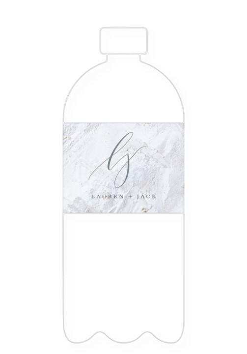 Dendrobium Water Bottle Label