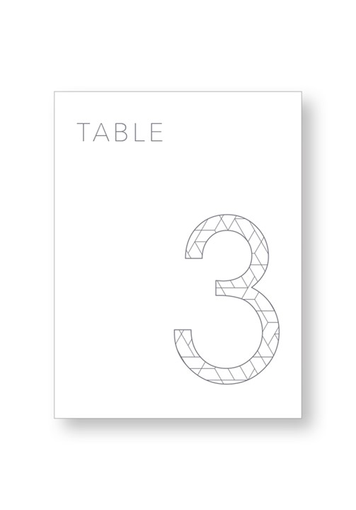 Orchid Table Numbers