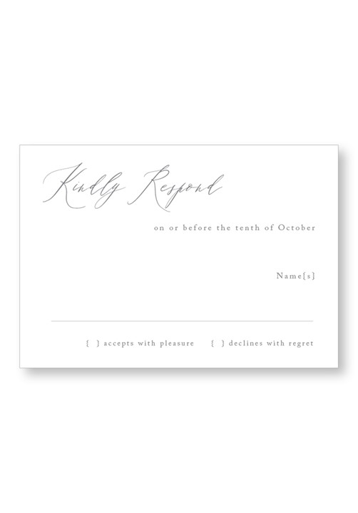 Polyantha RSVP Card