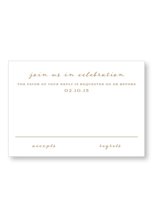 Sage RSVP Card