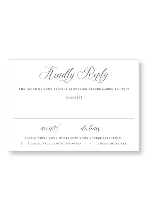 Cottonwood RSVP Card