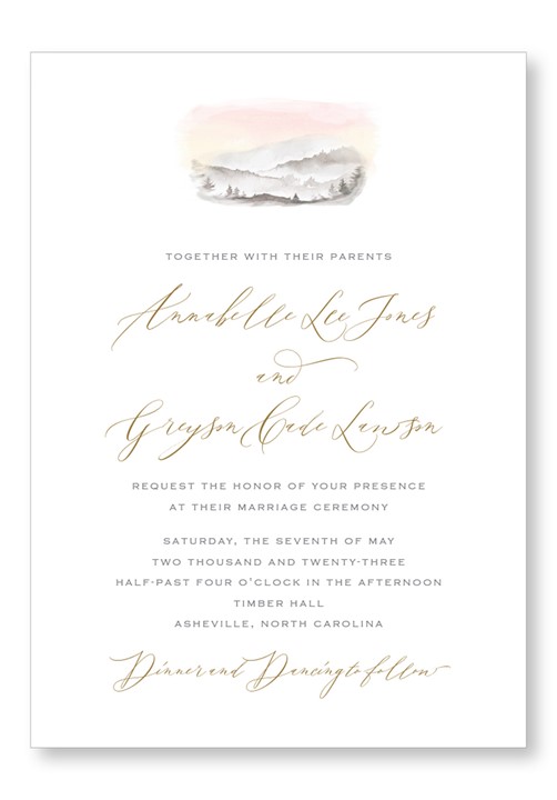 Wildflower Invitation